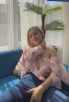 Sarışın Melisadan Meme Show